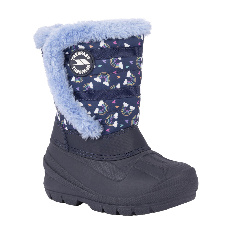 Trespass (8 Uk Child, Navy) Childrens/Kids Runa Snow Boots