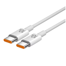 (only 1 cable) Lenovo 8000mAh Hanging Neck Fan Portable Bladeless USB Rechargeable Mute LED Digital Display Electric Air Cooler USB Handheld