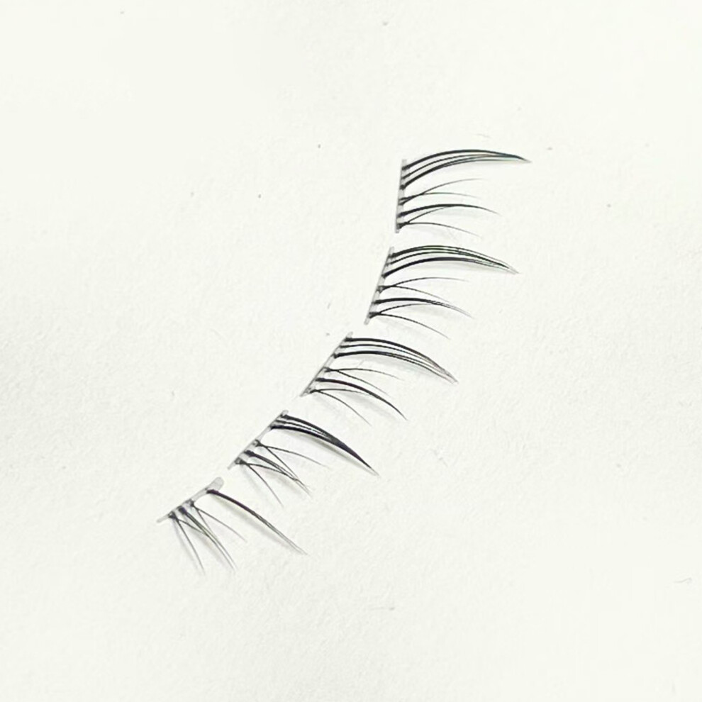 Zhouq-Outdoors (3 Rows) Lower Eyelash Clusters - All Eye Types