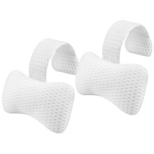 Hot Tub Pillow for Outdoor(2-Pack), Universal Spa Headrest Pillow for Bathtub, Lounge Chair Pillow, Universal Head and Neck Support Bath Pillow with A