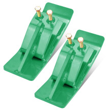 Traktor Schaufelschutz (Verbesserte Version), 2 Stück Ski Kanten Schutz, Turf Tamer Skid Schutz mit Grade 8.8