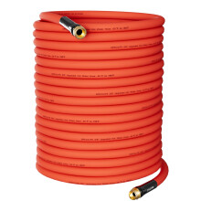 SPECILITE Schlauch für heißes/kalt Wasser 5/8" x 150 ft, Robuster roter Gartenschlauch -50? bis 190?