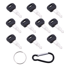 Aree 10PCS Kubota Nyckel 459A RC411-53933 RC461-53930 Ersättning för Ku-bota Grävmaskiner