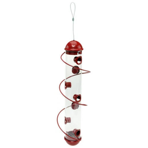 Bird Quest SBF3R 17" Alimentatore per Uccelli a Spirale - Rosso