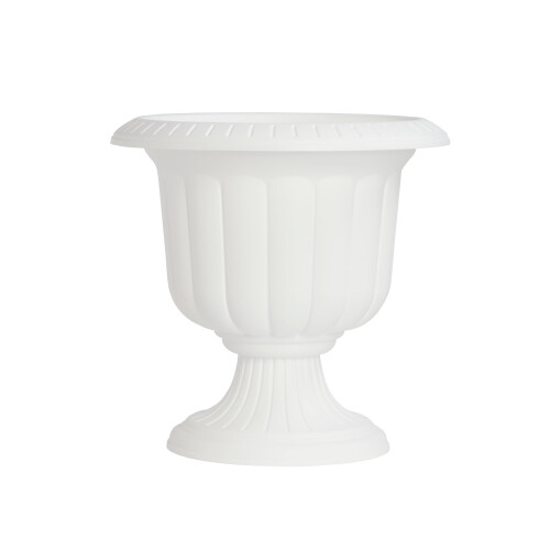 Root & Vessel Classic Urn, Wit, 14-Inch