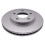 ACDelco Silver 18A816AC (19327399) Beschichteter Vorderer Bremsscheibe 1