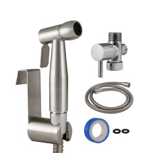 Design House 588913-SS Modern Einzelfunktion Handheld Bidet Sprayer, Edelstahl