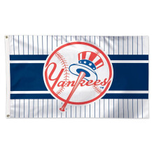 MLB New York Yankees 02506115 Deluxe Flag, 3' x 5'