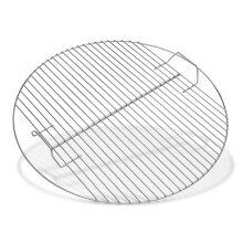 Weber Grillrost Silber 21,5" - Robustes verchromtes Stahl mit leichtem Griff, passt auf 22" Weber Holzkohlegrills
