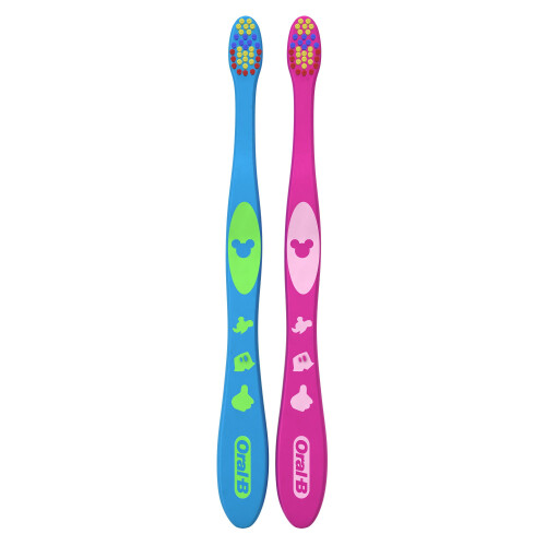 Oral-B Spazzolino Oral-B Kids Mickey e Minnie Set da 2