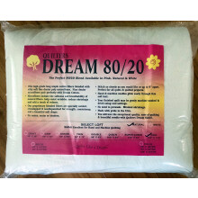 Quilter's Dream 80/20, Natural, Select Loft Batting - King Size 122"X120"
