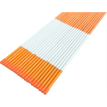 FiberMarker Reflekterande Parkeringsmarkörer 36 Tum Orange med Reflekterande Tejp 20 Pack