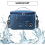 Faltbare Kühltasche, kleine Kühltasche (Marineblau) 4