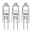 20er-Pack G4-Halogenlampen oder 20W 12V Varmvita Ljus für Perfekt Belysning 1