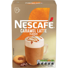 Nescafe Caramel Latte Sachets 7 x 17g