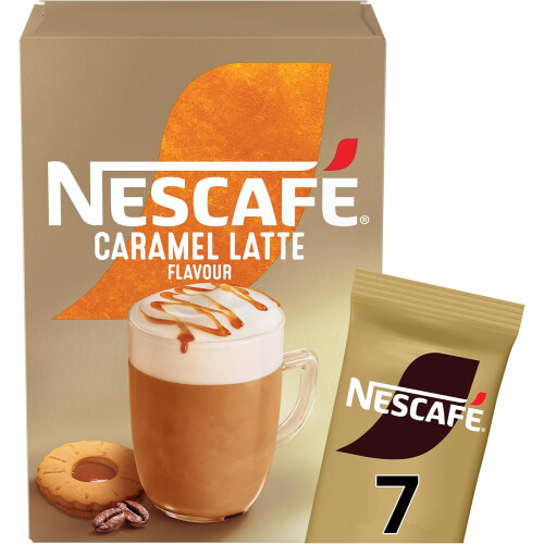 Nescafe Nescafe Caramel Latte Sachets 7 x 17g 1