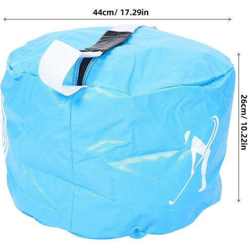 Golf Impact Trainingstas voor beginners, draagbare blauwe golfswingtas 1