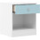 Seconique Denver 1 Drawer Bedside 5