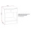 Seconique Denver 1 Drawer Bedside 11