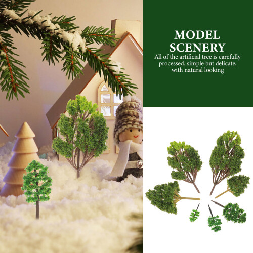 28St Lichtgewicht Kunstboom Model Voor DIY Mini Landschap 2