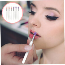 24 stuks oogschaduwapplicators, oogschaduwkwasten en lippenkwasten voor het aanbrengen van oogmake-up en lippenstift.