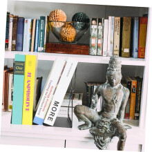 Handgemaakte metalen boekensteunen met een klein zwart kattenontwerp, verdikte boekensteunen voor op het bureau.