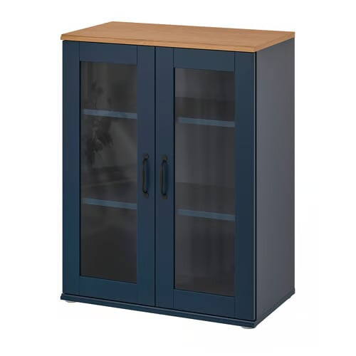 IKEA SKRUVBY Glass Display Cabinet 70x90cm