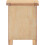 Seconique Windsor 3 Drawer Bedside - Natural Oak 6