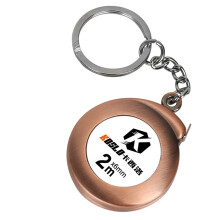 (Portable snail tape measure (copper color)) 2M Mini Retractable Tape Measure for Crafting & Tailoring