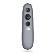 Ratón Aéreo Inalámbrico de 2,4 GHz para Presentaciones, Puntero PPT, Control Remoto PowerPoint para Reuniones, Enseñanza y Proyectores