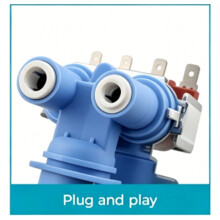 W10420083 Water Inlet Valves Corrosion Resistant Water Valves Assembly for / / Refrigerators