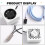 For  A1 A1  Extrusion Motor Cooling Kit,Silent Fan with Auto Start-Stop Function,3D Printer Parts 2