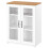 IKEA SKRUVBY Glass Display Cabinet 70x90cm 1