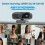 Webcam USB 1080p 30fps com Lente  Angular de 120, Foco Manual, Conecte e Use e Microfone com Redução de Ruído. 3