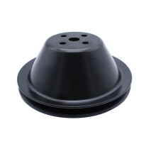 Steel Single- 7.1" OD Short Water Pump Pulley for Chevy SBC 262 265 267 283 302 305 307 327 350 400