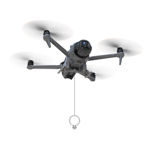 Airdrop System for   4 Pro Drone, Remote Thrower for Emergency Rescue, Long-Range Payload Release Accessories 2