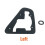 Achterlichtafdichtingsring voor   E-Klasse W211 2002-2008, 2 Stuks 3