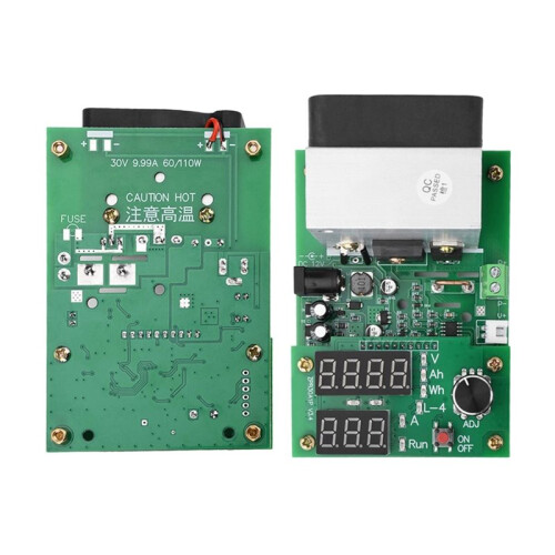 Multifunctional Constant Current Electronic Load 9.99A 60W 30V Battery Capacity Tester Aging Test Module 2