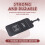 Wireless Charger Patch 10W Wireless Charging Patch Type C Interface Wireless Charging Receiver Chip for Mobile Phones 6