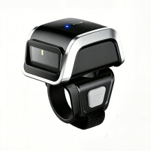 2D Barcode  Wearable Wireless Finger QR Bar Code Scanner Reader Inventory Compatible for   Android