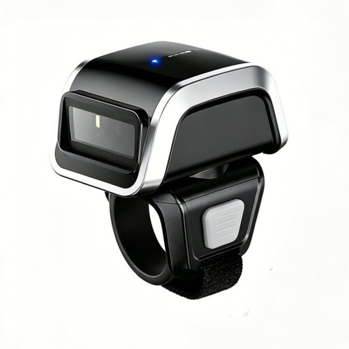 2D Barcode  Wearable Wireless Finger QR Bar Code Scanner Reader Inventory Compatible for   Android