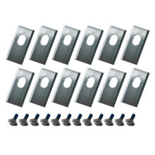 Cuchilla de Repuesto para el Robot Cortacésped para MOVA M600 / MOVA M1000. Kit de Piezas de Repuesto para Cuchillas.