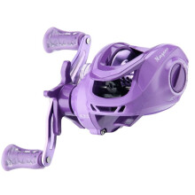 Baitcaster Fishing Reel, 5kg Max Drag, 6.3:1 High Speed Gear Ratio, CNC Metal Spool Bearing Lure Fishing Reel Right