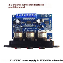 2x 2.1-Kanaals 5.0 Audioversterkerkaart 2x25W + 50W Subwoofer Klasse D Versterkerkaartkit