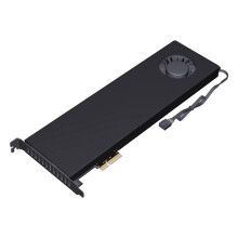 ADT R27C-BK3 Tarjeta Adaptadora de Disco Duro PCIe 5.0 X4 A E1.S/E3.S de 128 Gbps con Interfaz SFF-TA-1002 y Carcasa