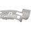 1 Pair Front Left Right Bumper Bracket Frame for  208 2012-2019 1607398380 9