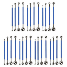 4 Pcs/Set Tile Caulk Finishing Tool Double Steel Pressed Tile Joint Tool Tile Floor Joint Repair Caulking Tool