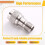 Stainless Steel SMA Quick Test Adapter Fast Plug Push Pull Adapter 18GHz 50ohm 3
