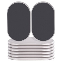 Reusable Large Furniture Movers Sliders for Carpet and Hardwood Floors-8 Pack 9-1/2" Oval Moving Pads Protector