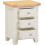 Seconique Windsor 3 Drawer Bedside - Ivory/Oak 3